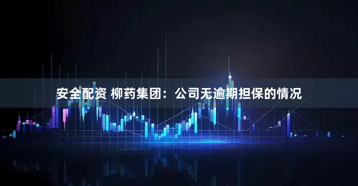 安全配资 柳药集团：公司无逾期担保的情况